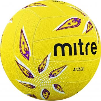 Mitre Attack Netball – Triple Color Edition Size 5
