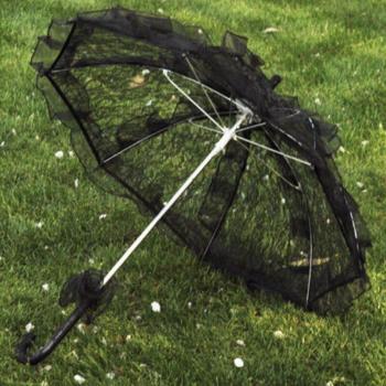 Parapluie de cérémonie romantique en dentelle