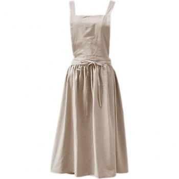 Bavoir cuisine femme minimaliste