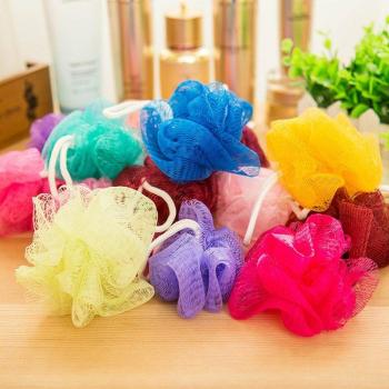 5Pcs Mesh Net Exfoliating Bath Puff Sponge