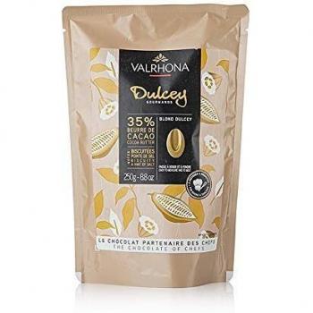 Valrhona Chocolat Blond 35% pour Pâtisserie 250g
