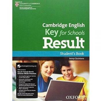 Ket result for schools student's book & online skills practice pack