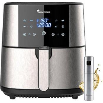 Masterpro Freidora de Aire 1800 W 6 L Gris Multicolor