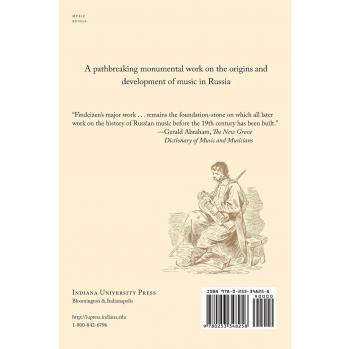 History of Music in Russia from Antiquity to 1800, Vol. 1