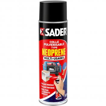 Colle Aérosol spray type néoprène multi usages tous supports 500ML SADER