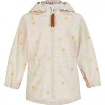 Veste de pluie beige nuages non doublée Sterntaler