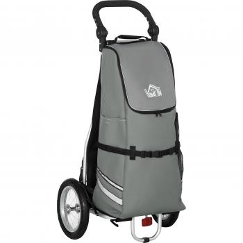 HOMCOM Triplo Carrito para Compras