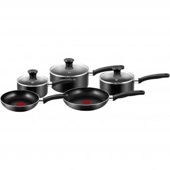Tefal 5 Piece Non Stick Pots and Pans Set
