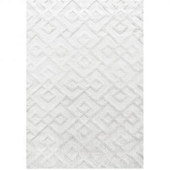 Tapis design scandinave crème 80x250