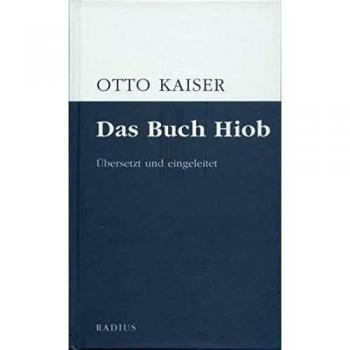 Das Buch Hiob: Übersetzt und eingeleitet