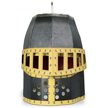 Tri‑Layer Knight Helmet Card Game Kit