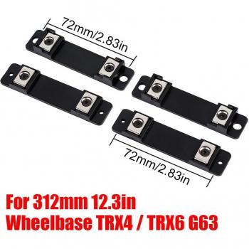 INJORA 4PCS Magnetic Column Stand Body Post for Traxxas TRX4 TRX6 G63