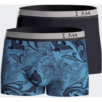 Boxers Hombre Estampado Azul XXL