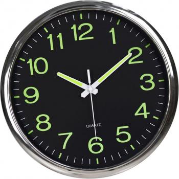 Reloj Decorativo Cuarzo 12” Luz Ambiental