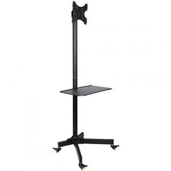 Techly Mobile TV Stand for LCD/LED 19-37, Adjustable, Supports up to 44 lbs (20 kg)