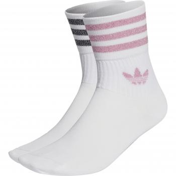 Adidas Originals Chaussettes Glitter Mid Cut 2 Paires Unisexe