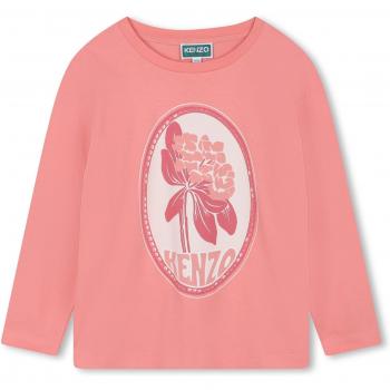 T-shirt Imprimé Kenzo Fille 3A Rose