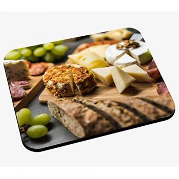 Tapis de souris “Raisins, pain et délices”