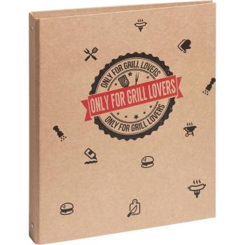 Carpeta BBQ de anillas para recetas PAGNA, DIN A4, 4 anillas + registro