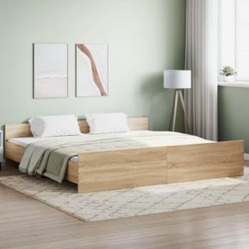 Prolenta Premium – Furniture Limited – Set di Letti a Giro con Testiera & Pediera Rovere