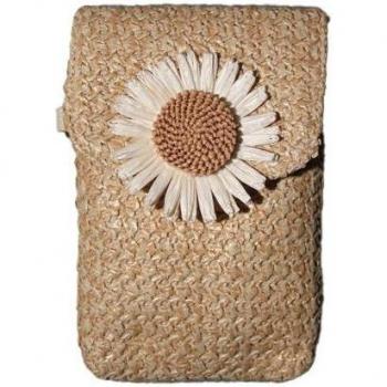 Borsa a Spalla Solis 1756 in Stile Rattan