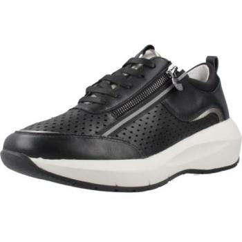 Stonefly Twins 5: Zapatillas de Piel Negra para Mujer