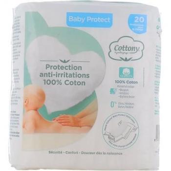 Cottony Baby Protect Coton 20 pièces