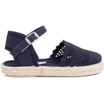 Espadrilles Enfant Brodées Bleu