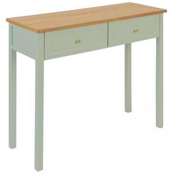 Consola Mohea L100cm 2 cajones Verde celadón
