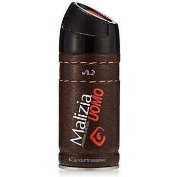 Déodorant Black and Wild Malizia Uomo 150 ml Unisexe