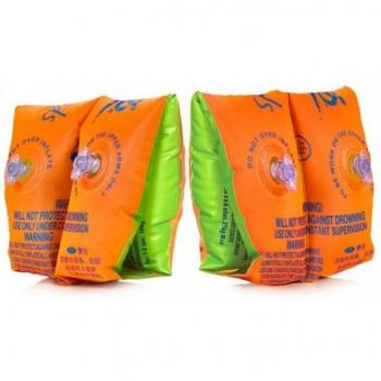 Zoggs Utcs712 Brassards de Natation Enfant Vert/Orange