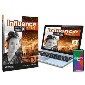INFLUENCE TODAY 3 Essential Workbook, Competence Evaluation Tracker y Student's App