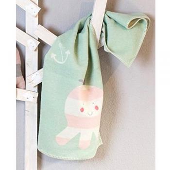 Fussenegger Babydecke “Gekettelt Mint” 70 x 90 cm