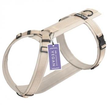 STUCH Arnés de nylon acolchado para perros (BEIGE, XXS)