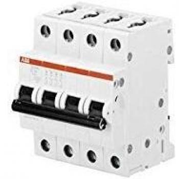 Disjoncteur ABB 350464 20A 4P Courbe D 6 kA Bornes à Vis Série S204L