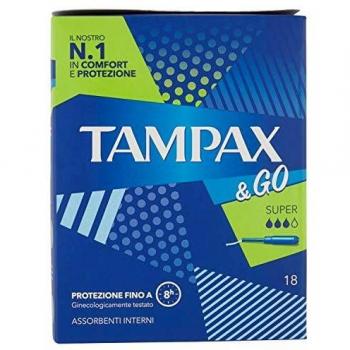 TAMPAX &GO SUPER 18PZ 8423