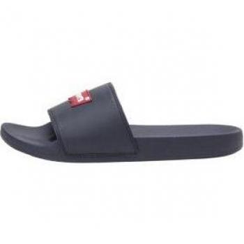 Claquettes Levi's June Batwing Patch bleu/rouge