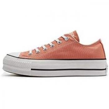 Converse Chuck Taylor Lift Peach Sneakers Oranje Maat 37.5