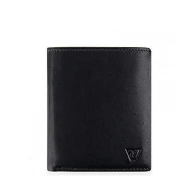 Roncato Avana Portemonnaie RFID Leder 9,5 cm Schwarz