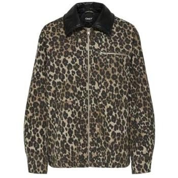 Veste Matelassée Only Neutre Similicuir
