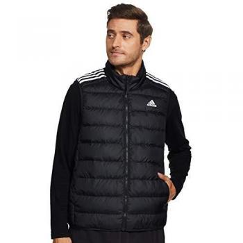 Adidas Herren Daunenjacke ESS, Schwarz, XS