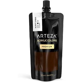 ARTEZA Oberflächenfarbe 120 ml – Umbrakern, für Leinwand & mehr