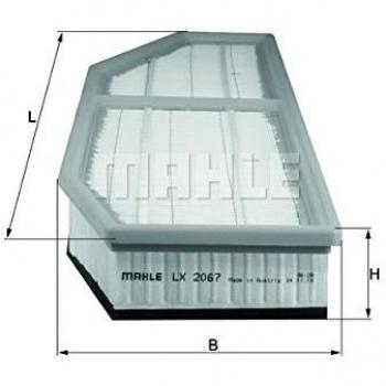 MAHLE ORIGINAL 1371342855801 Luftfilter