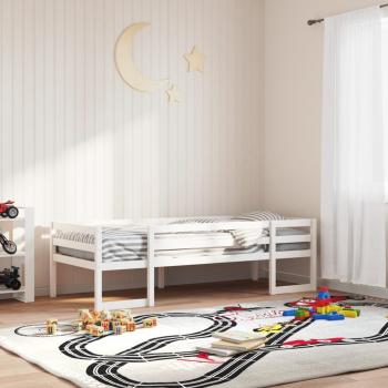 Kids Bed Frame White 80x200 cm Solid Pine vidaXL