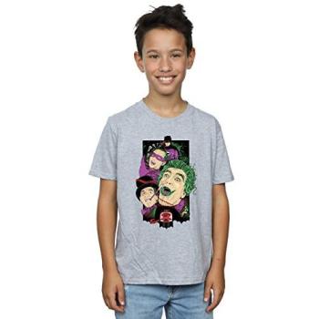 T-shirt enfant Univers DC Gris