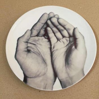 Diseño de Mano Blanco y Negro