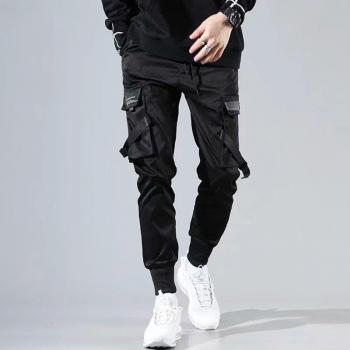 Pantalones Harajuku con Cintas