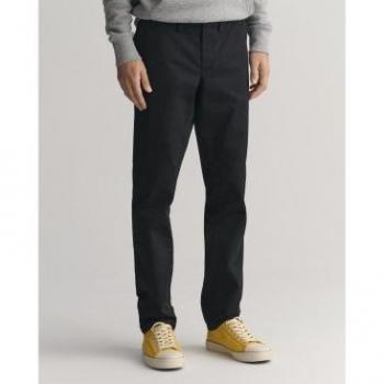 Pantaloni GANT Nero Chino di Lusso