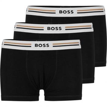 Boss 3er-Set Boxershorts Trunk 3P Revive 50492200 Schwarz XL male