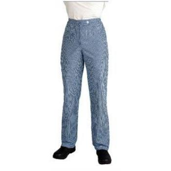 Weiß-blau kariertes Küchendoeschen-Tee mit Kleintönen – 28 (Damenmodell)